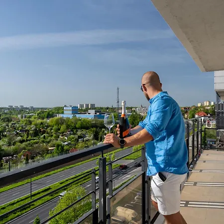 Apartament Sikorskiego Olsztyn - Najlepszy Widok - Klimatyzacja *